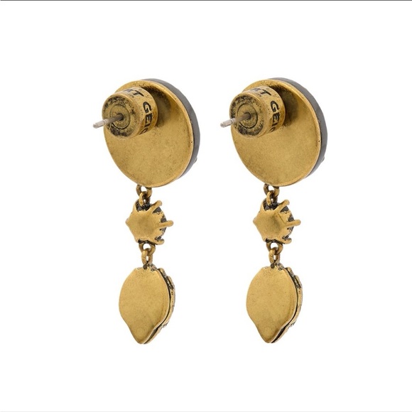 Kurt Geiger London Octavia Eagle Drop Earrings - Picture 4 of 4